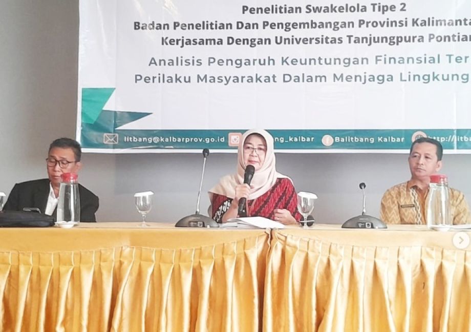 Seminar Awal Riset Swakelola “Analisis Pengaruh Keuntungan Finansial Terhadap Perilaku Mesyarakat dalam Menjaga Lingkungan Hidup”