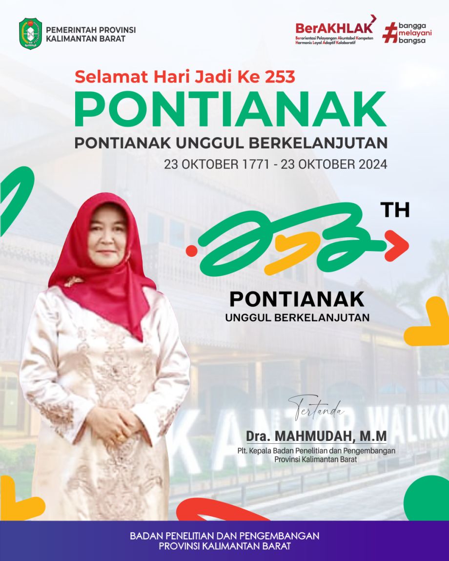 Selamat Hari Jadi Kota Pontianak Ke 253