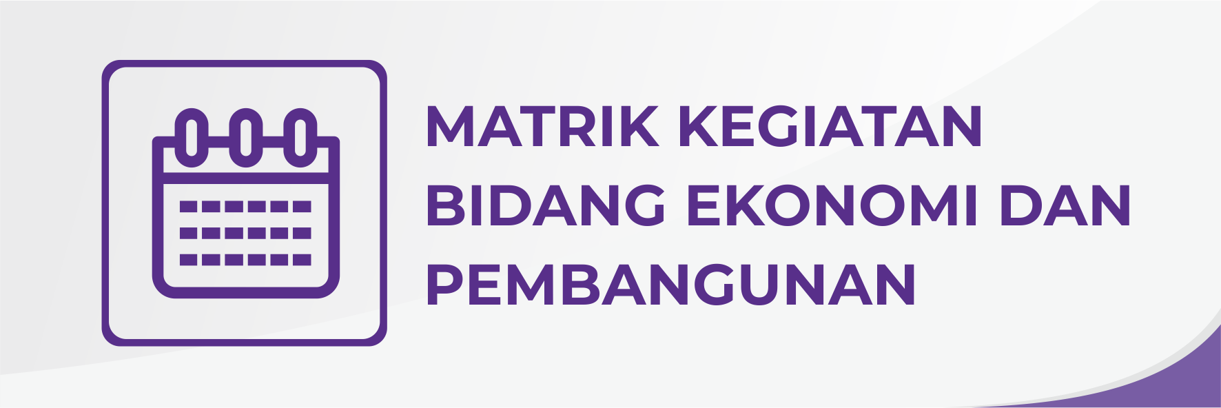 Matrik Kegiatan