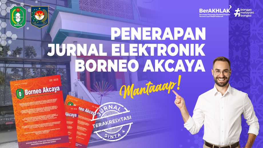 Penerapan Jurnal Elektronik Borneo Akcaya